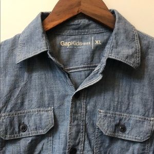 Gap Kids XL Chambray Shirt